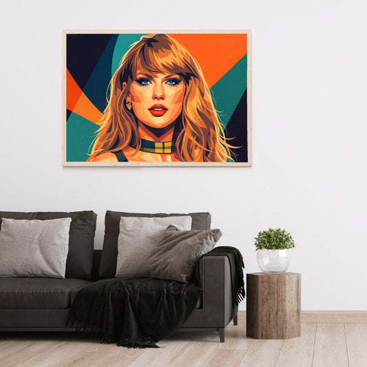 Imprimible Artista Pop Abstracto